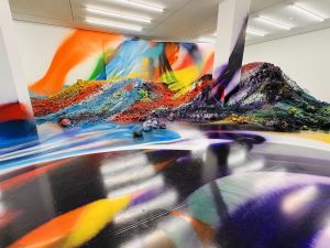 Katharina Grosse- I Set Out, I Walked Fast Exhibition