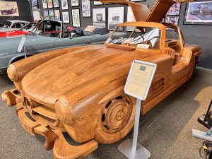 Mercedes Made from Teak at 67 Sourdough London