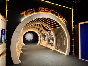 Telescope at ‘Astronomers Take Over’ at the National Maritime Museum