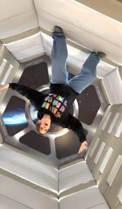 Zero Gravity Room at the Paradox Museum London