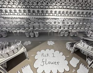 2D Flower Shop Pop-Up at Battersea Power Station