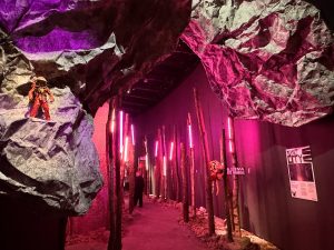 Immersive Room at In Other Worlds by Liam Young at the Barbican Centre