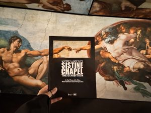 The Creation of Adam - Michelangelo’s Sistine Chapel- The Exhibition London