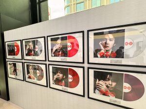 BTS Albums with the Signatures of the Members at the BTS POP-UP- ARIRANG X SOKOLLAB