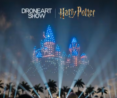 DroneArt Show - Harry Potter in London