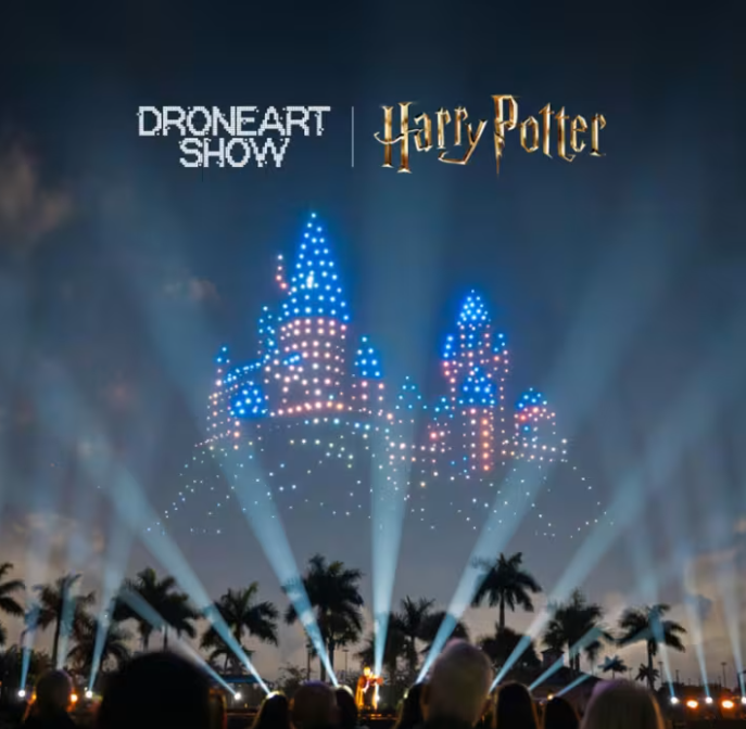 DroneArt Show - Harry Potter in London