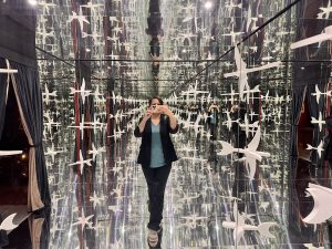Infinity Room at M.C. Escher – The Exhibition at Somerset House London