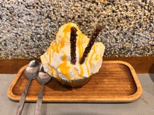 Mango Royale Snowflake Dessert at Nan Hotpot London