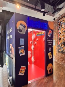 Minion-Themed Instax Creator Cube at FUJIFULM House of Photography in Covet Garden