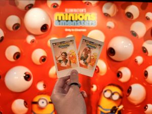 Photos Taken by an Instax SPOT at the Minions & Monsters Pop-Up Experience in Covent Garden