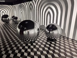Projection Room - M.C. Escher – The Exhibition at Somerset House London