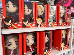 BTS Plushies at K-Playground London