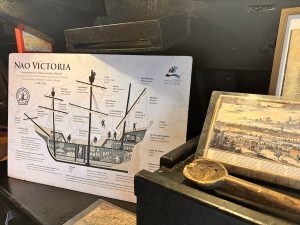 Chart on How the Crew Would Have Worked on Magellan's Ship Victoria