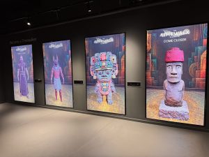 Interactive Area at The Timewalk Exhibition London