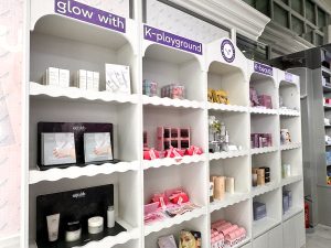 K-Beauty Section at K-Playground London
