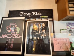 K-Pop Decoration and Signatures by the Members of IVE at Little Korea London