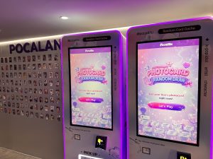 K-Pop Photocard Machine at K-Playground London