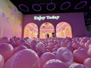 Pink Ball Pit - House of Dreamers Experience London