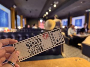 The Murdér Express- Part Deux, The Jewel of the Empire - Vintage-Style Ticket