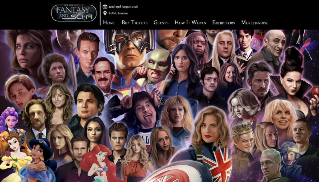 A Star-Studded Fantasy & Sci-Fi Con is Coming to London this August A Star-Studded Fantasy & Sci-Fi Con is Coming to London this August