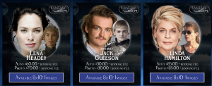 For the Love of Fantasy and Sci-Fi Guests - Linda Hamilton, Jack Gleeson and Lena Headey