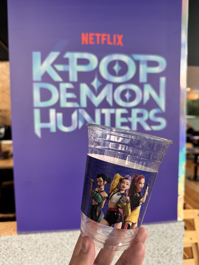 Free KPop Demon Hunters Cup Sleeve at Tesco Café