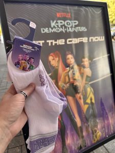 KPop Demon Hunters Socks at Tesco Watford
