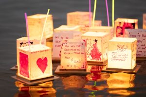 Personalised Lanterns at the Water Lantern Festival London