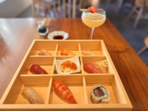 Sushi Selection and Cocktail at AKIRA Japanese Restaurant
