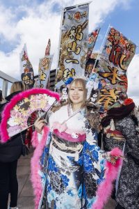 Young people celebrating Coming-Of-Age Day in Kitakyushu 11 © Nakamura Kenta