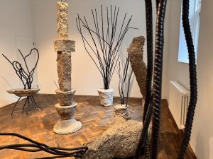 Artworks by Monika Sosnowska at the South London Gallery