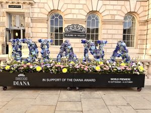 Fleurs De Villes in Support of The Diana Award Entrance Decoration at Somerset House