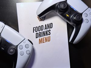 Food and Drinks Menu and Controllers at XP Tavern London