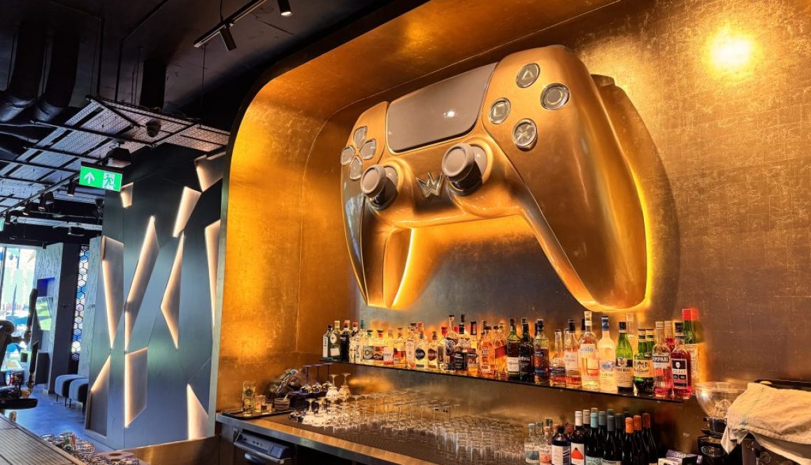 Futuristic Gaming Bar – XP Tavern Futuristic Gaming Bar – XP Tavern