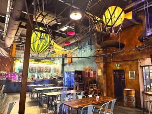 Junktion Café Bar at Wake the Tiger Amazement Park in Bristol