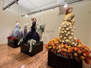 Princess Diana's Iconic Dresses at the Fleurs De Villes in Support of The Diana Award Exhibition at Somerset House