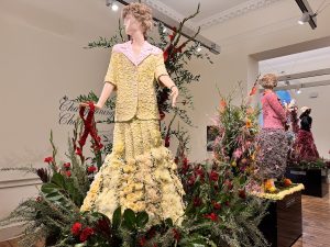 Princess Diana's Iconic Yellow Gown - Fleurs De Villes in Support of The Diana Award Exhibition at Somerset House