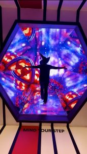Giant Spooky Kaleidoscope at Paradox Museum London