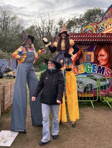 Stilt Walkers at Hobbledon Heath Pumpkin Patch 2026