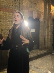 Tour Guide Maria - HERstorical Tours - Phantom Femmes- Ghostly Tales of the City Gals Walking Tour